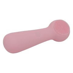   FaceClean - vodootporan uređaj za masažu lica na baterije (roza)