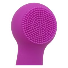   FaceClean - vodootporni uređaj za masažu lica na baterije (ljubičasti)