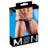 Svenjoyment - sjajni jockstrap (crni) - XL