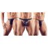 Svenjoyment - muški tanga set - crna (3 dijela) S-L