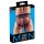 Svenjoyment - otvoreni jock remen (crni) - XL