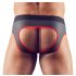 Svenjoyment - otvoreni jock remen (crni) - XL