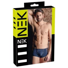   NEK - muški bokserice - mrežasti umetci s vezicama - crna/plava