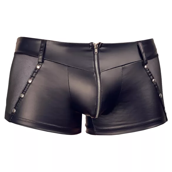 Svenjoyment - muške bokserice - sjajni izgled - crne - XL