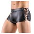 Svenjoyment - mat crni boxer s bočnim vezanjem - M