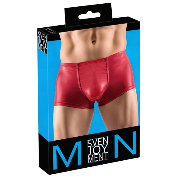 Svenjoyment - sjajni push-up bokserice (crvene) - L
