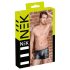 NEK - bokserice s nitnama i patentom (crne) - L