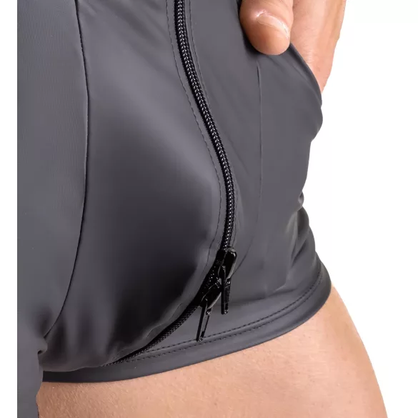 Svenjoyment - bezrukavni, kratki muški kombinezon (crni)