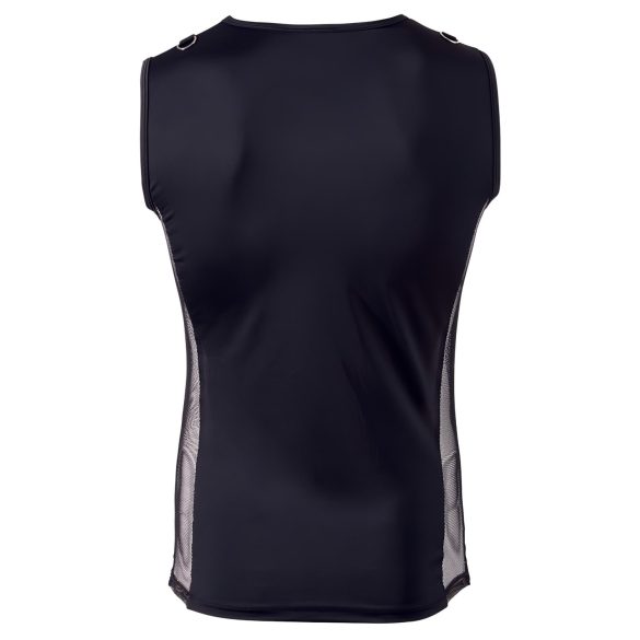 Svenjoyment - muška potkošulja s vezicama - crna - L