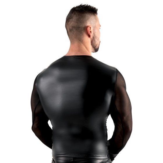 Svenjoyment - muški grudnjak, majica dugih rukava (crni)