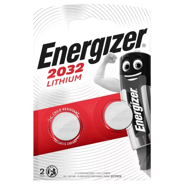 Energizer - gumbasta baterija - CR2032 (2 komada)