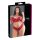 Cottelli Plus Size - mekani čipkasti grudnjak set (crveni)