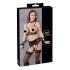Cottelli Bondage - 5-dijelni čipkasti donji veš set