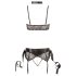Cottelli Bondage - 5-dijelni čipkasti donji veš set - XL