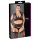 Cottelli Plus Size - set crnog čipkastog donjeg rublja s kristalima
