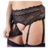 Cottelli Plus Size - seksi komplet donjeg rublja sa čipkom i strass detaljima - XL