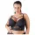 Cottelli Plus Size - grudnjak s čipkom i naramenicama (crni) - 85E