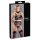Cottelli Bondage - čipkasti set s lisicama (crni)