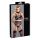 Cottelli Bondage - čipkasti set s lisicama (crni) - L