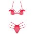 Obsessive Giftella - seksi set s mašnom (crvena)