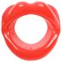 Ida Leather - crveni otvoreni mouth gag