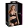 Cottelli Plus Size - grudnjak s podizanjem grudi - crna - 95D