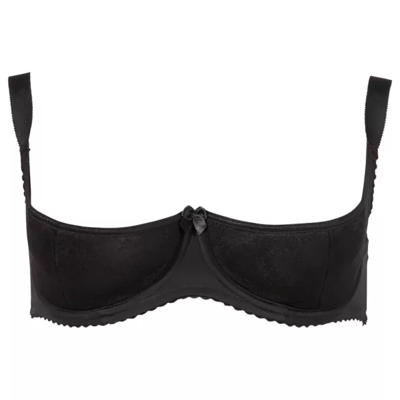 Cottelli Plus Size - grudnjak s podizanjem grudi - crna - 95D