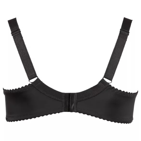Cottelli Plus Size - grudnjak s podizanjem grudi - crna - 95D
