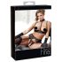 Abierta Fina - Sexy čipkasti trio rublje - 80B/M