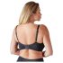 Cottelli Plus Size - Podstavljeni grudnjak s potporom (crni) - 95F