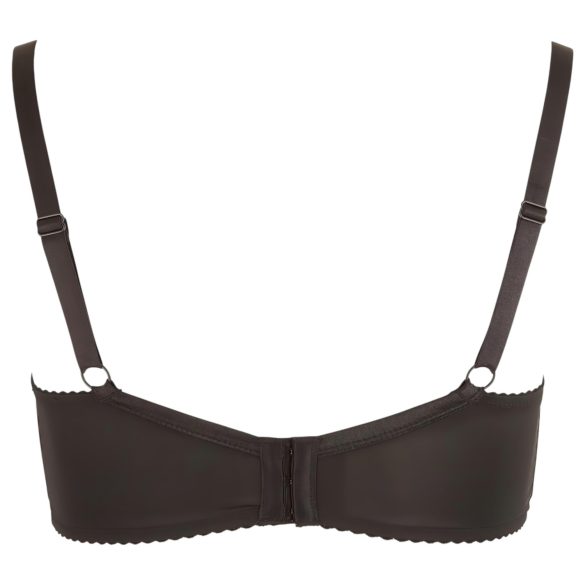 Cottelli Plus Size - grudnjak s ukrućenjem (crni) - 95F