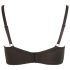 Cottelli Plus Size - Podstavljeni grudnjak s potporom (crni) - 95F