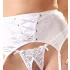 Cottelli - push-up komplet s čipkom i vezicama - bijela - 80B/M