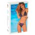 Obsessive Balitta - sjajni bikini s vezicama (ljubičasta)