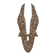 Opsesivna Cancunella - duboki trikini - leopard (SL)