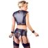 Cottelli Bondage - lančani donji veš set (crni)