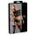 Cottelli Bondage - lančani donji veš set (crni) - XL