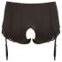 Cottelli plus size - otvorene gaćice s halterima (crne) - 3XL