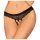 Obsessive Chemeris - otvorene tange (crne) - M/L