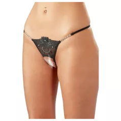 Cottelli - sjajni cvijet - otvorena tanga - M/L