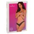 Obsessive Donna Dream - čipkaste otvorene gaćice (crne) - M/L