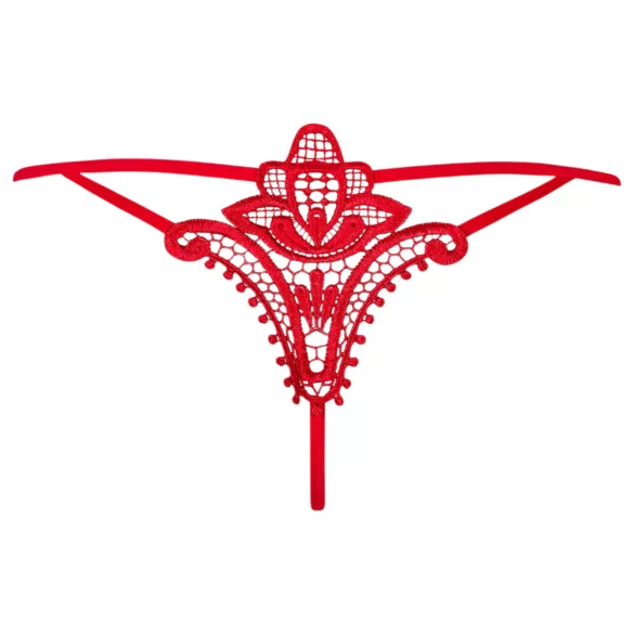 Obsessive Luiza - tanga s tulipanom (crvena)