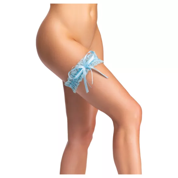 Cottelli - plava podvezica za mladenke - S-L