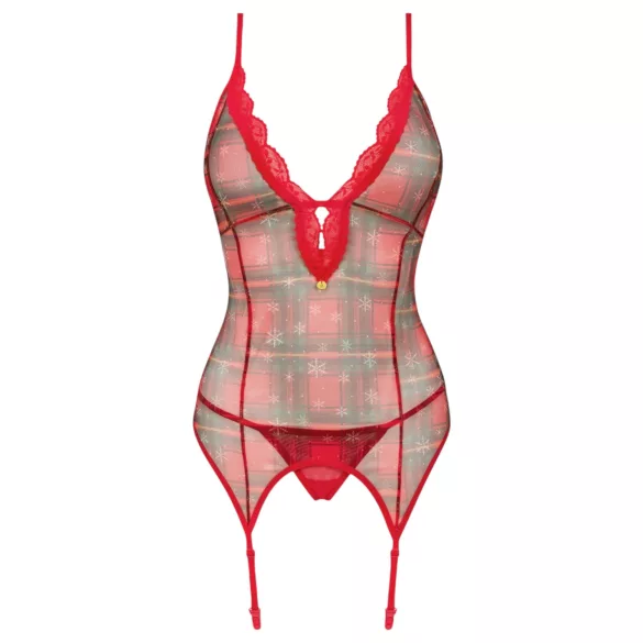 Obsessive Jollymore - božićni set donjeg rublja - XL/XXL