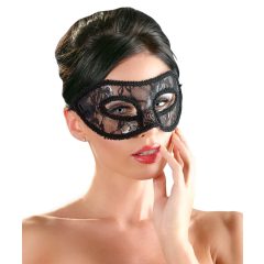 Cottelli - maska za oči od čipke (crna)