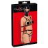 Bad Kitty - ogrlica i maska set (crna) - S