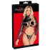 Bad Kitty - otvoreni bondage set za grudi (crno) - M