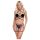 Cottelli - ukrasni body pojas i tanga (crna) - (S-L)