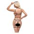 Cottelli - ukrasni body pojas i tanga (crna) - (S-L)
