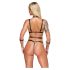 Bad Kitty - crni tijelo pojas - M